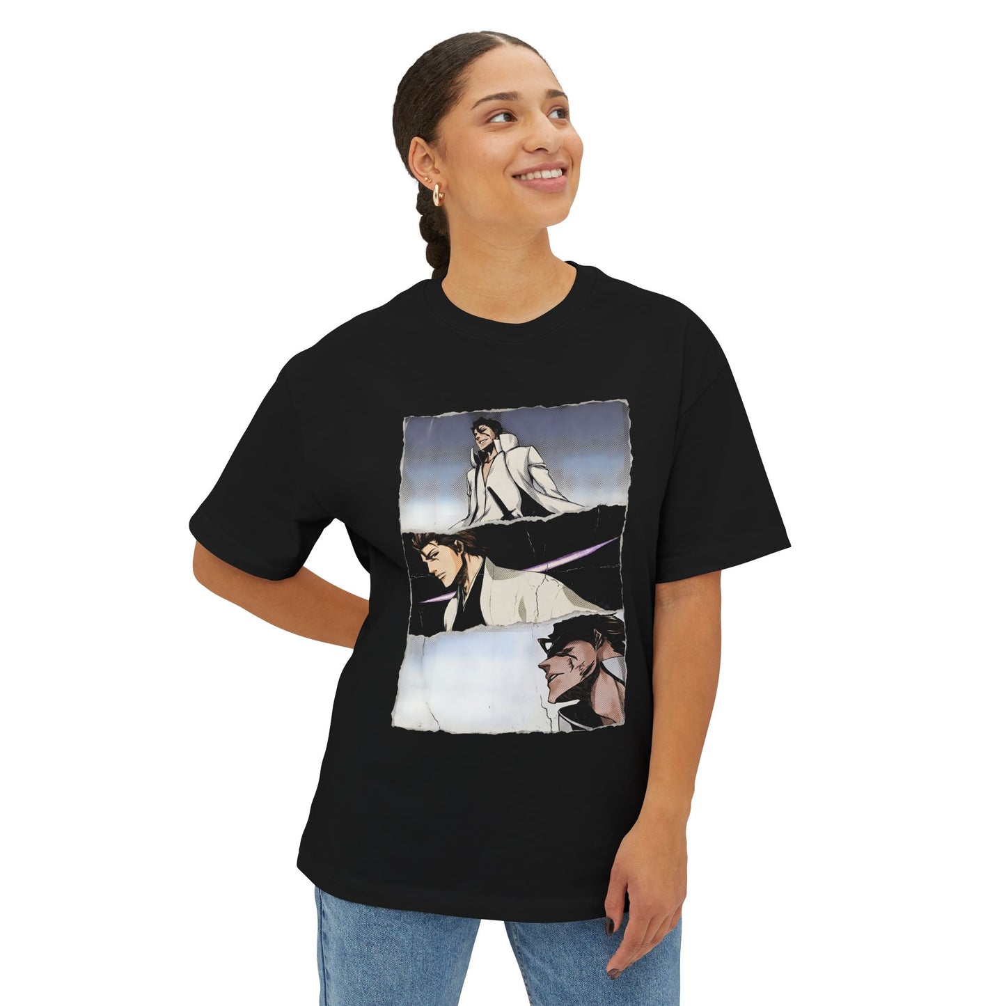Sosuke Aizen Bleach Bold Soul Reaper Anime Shirt - Oversized Premium Tee