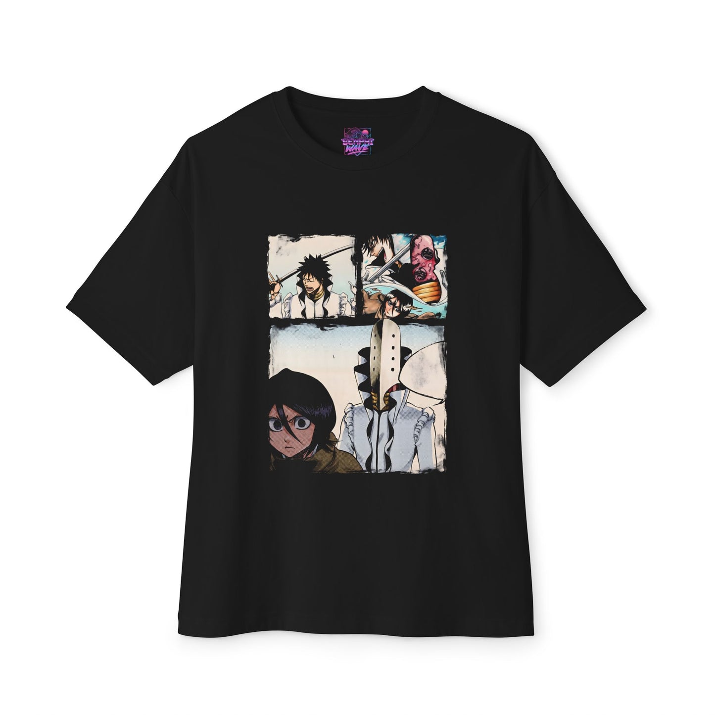 Hollow Bleach Dynamic Anime Character Tee - Oversized Premium Tee