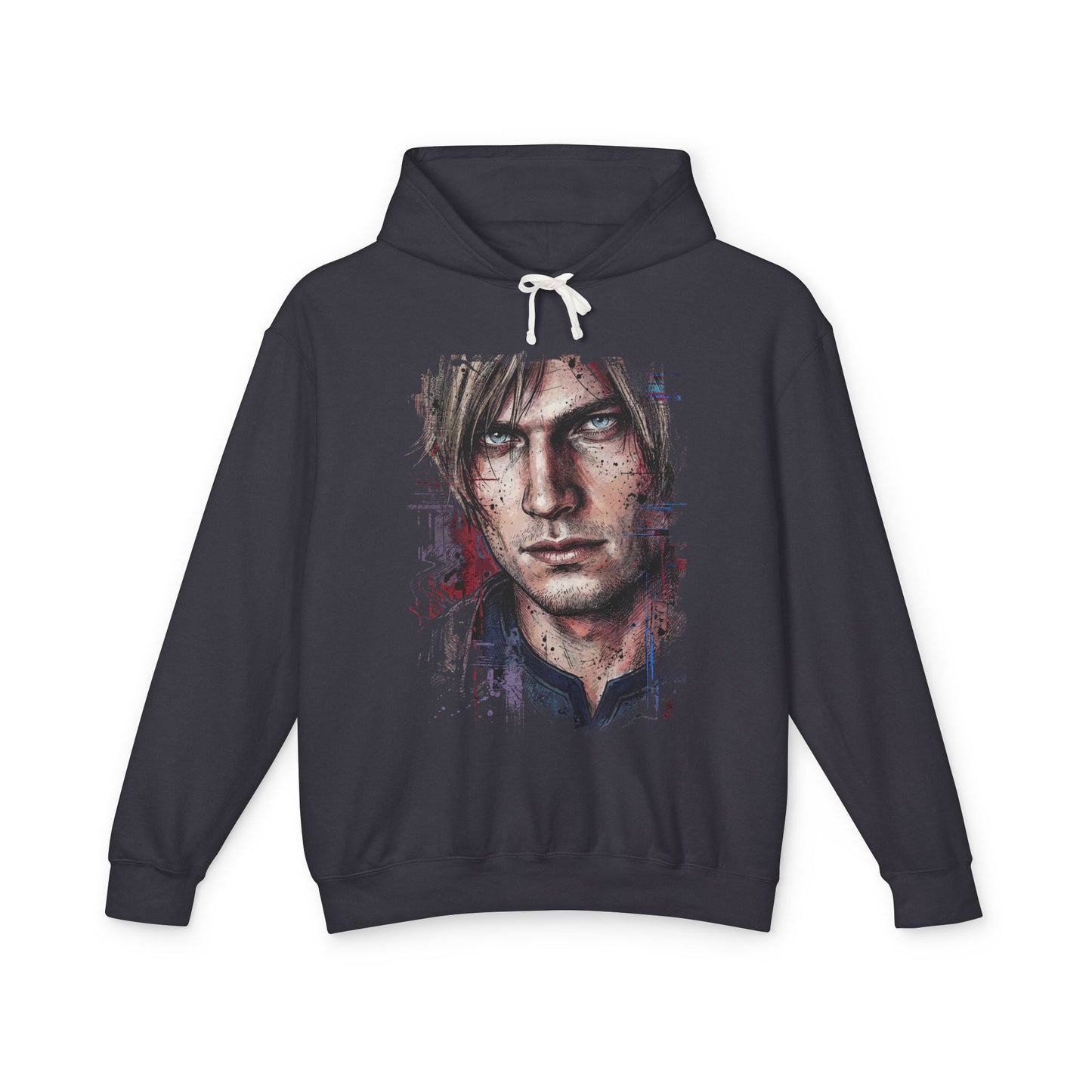 Leon Kennedy Resident Evil Requiem DSO Agent Hatchet Icon Unisex Premium Hoodie