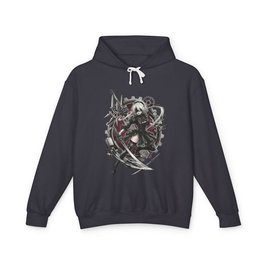 2B YoRHa No.2 Type B Fan Art Portrait Unisex Premium Hoodie