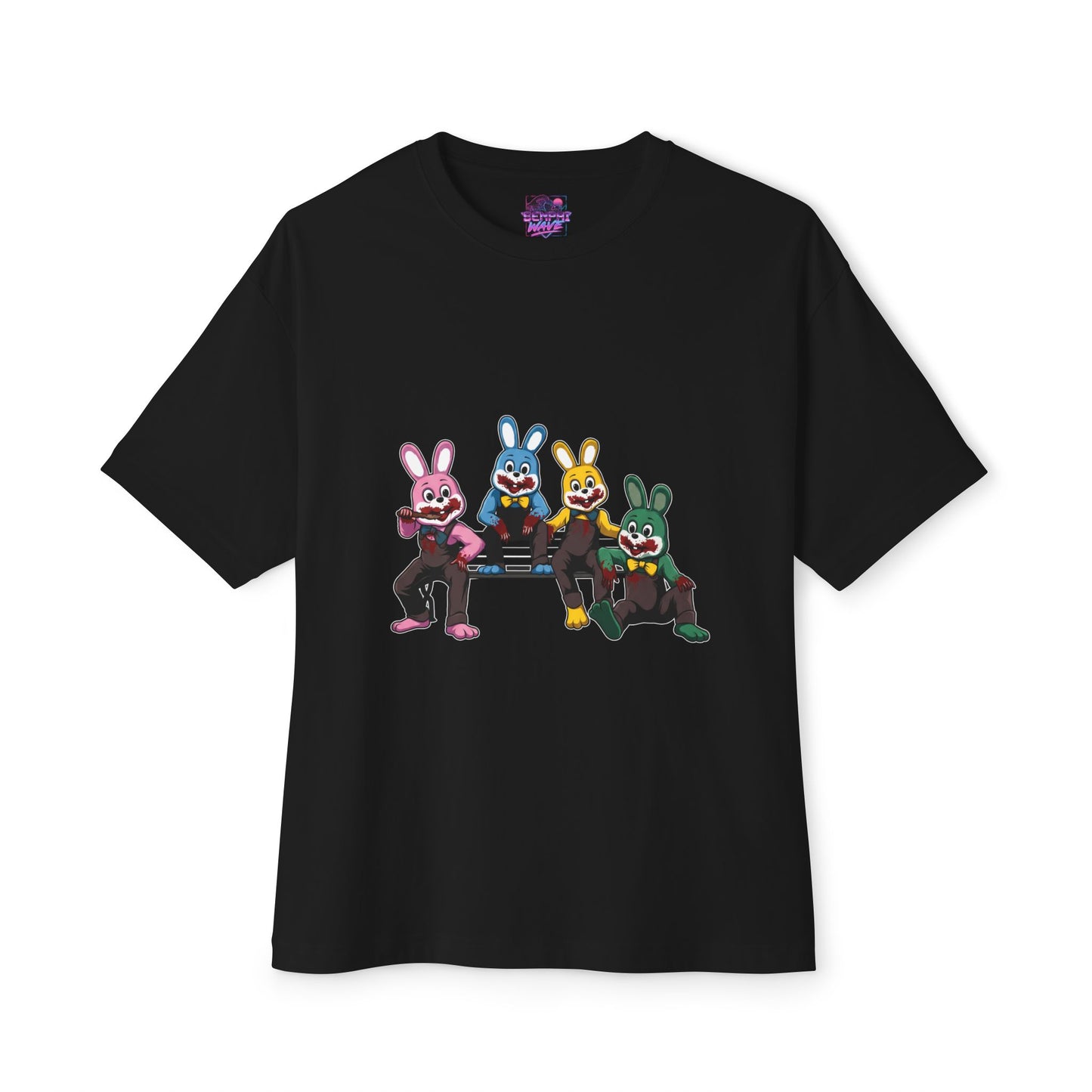 Dead by Daylight Legion Blood-Stained Bunny Mascot Premium Oversized Unisex T-Shirt