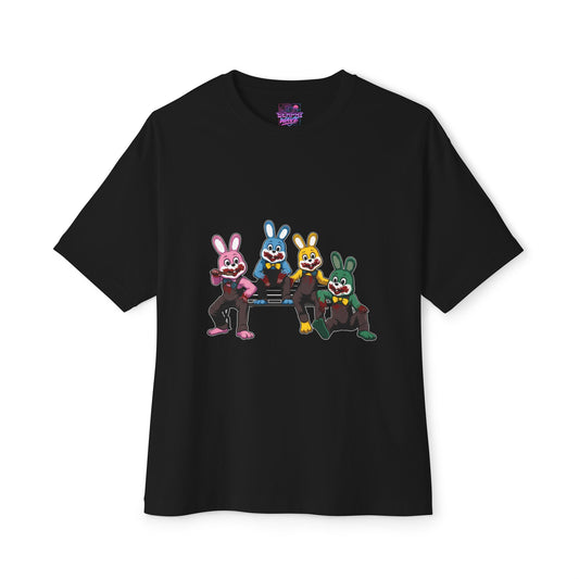 Dead by Daylight Legion Blood-Stained Bunny Mascot Premium Oversized Unisex T-Shirt
