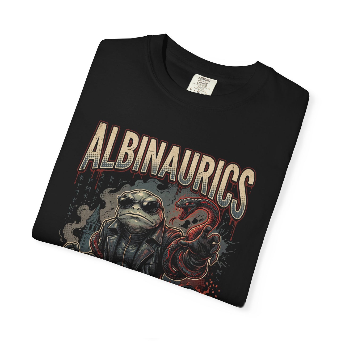 Albinaurics Wesker Crossover RE Wesker Uroboros Virus Evolution Superhuman Portrait Premium T-Shirt