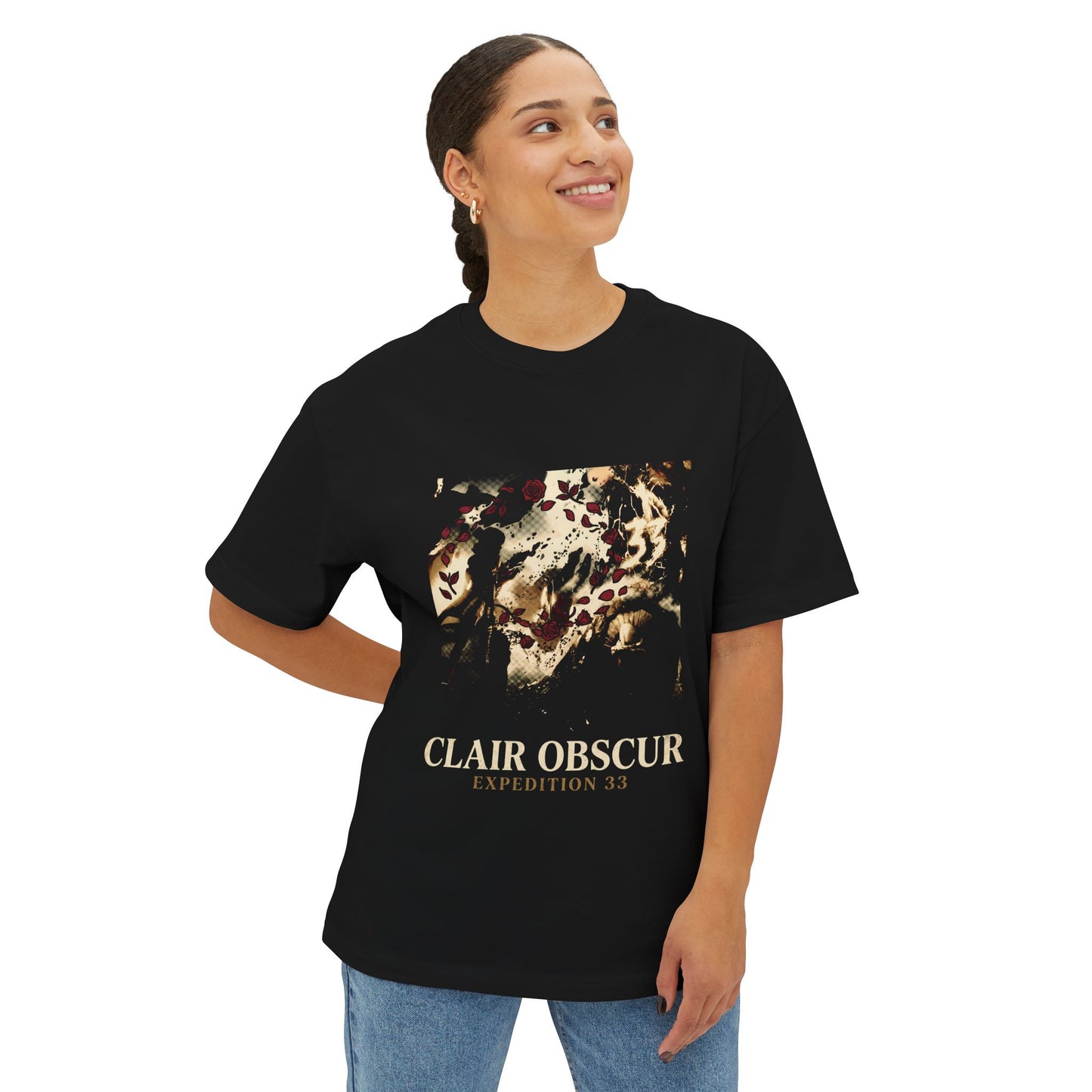 Clair Obscur Expedition 33: Streetwear Premium Oversized Unisex T-Shirt