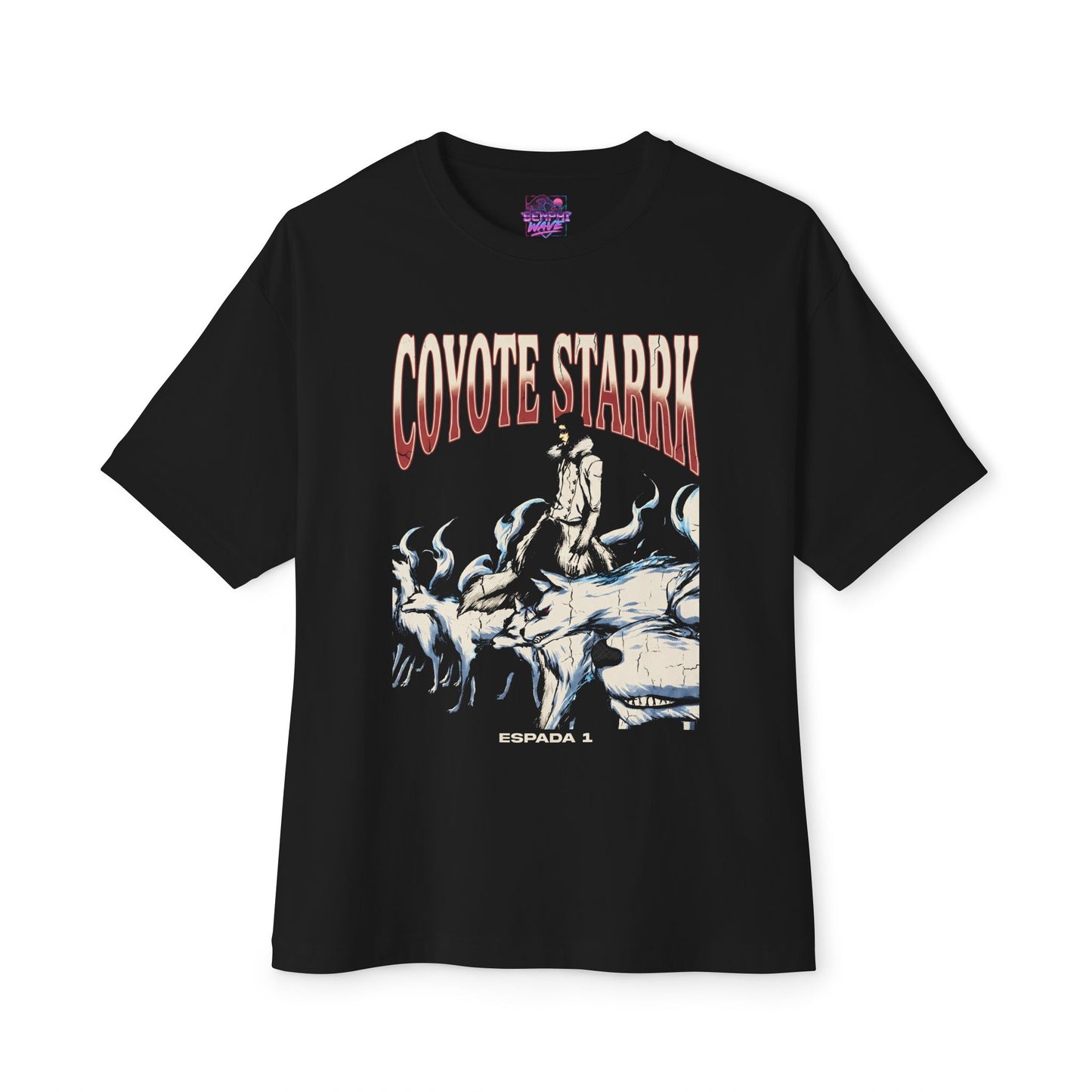 Coyote Starrk Bleach Anime Vintage Bootleg Rap Tee - Oversized Premium Tee