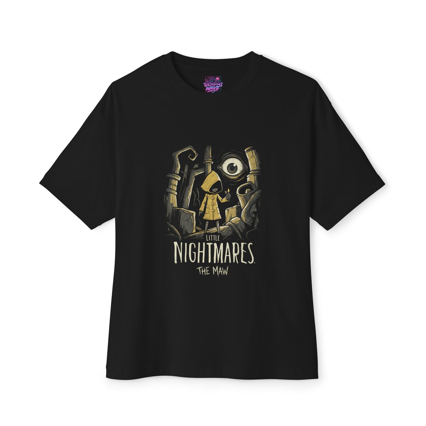 Little Nightmares: Six & The Maw Horror Premium Oversized Unisex T-Shirt