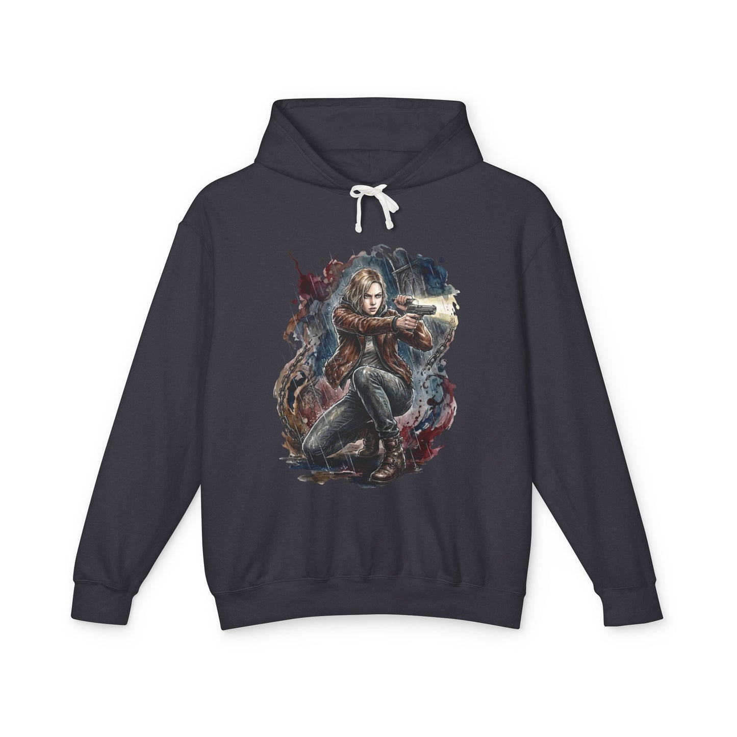 Resident Evil Requiem Grace Ashcroft Unisex Premium Hoodie