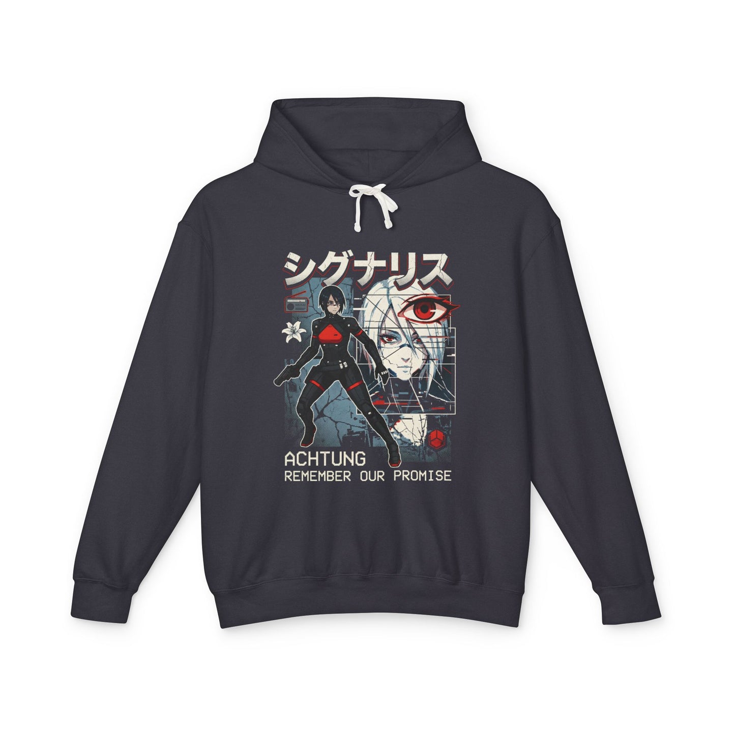 Signalis Elster Search Dystopian Facility Pixel Art Design Unisex Premium Hoodie