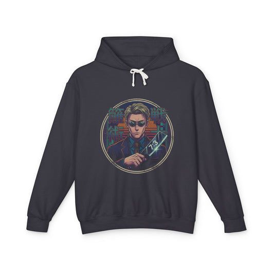 Nanami JJK Blonde Hair Suit Glasses Sorcerer Portrait Unisex Premium Hoodie