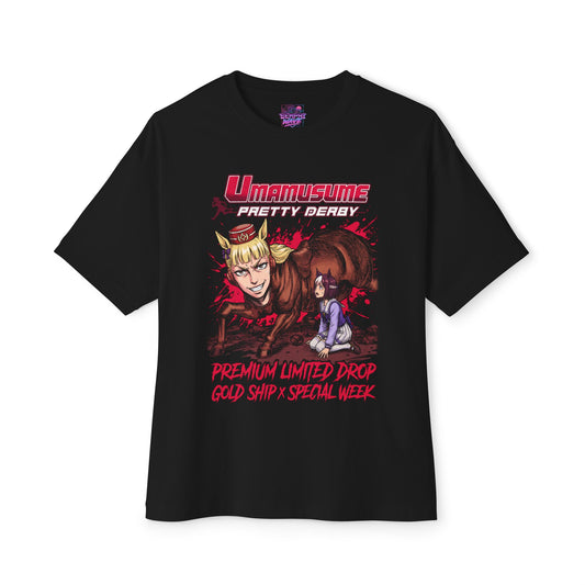 Special Week Berserk: "Struggle" Racing Meme Premium Oversized Unisex T-Shirt