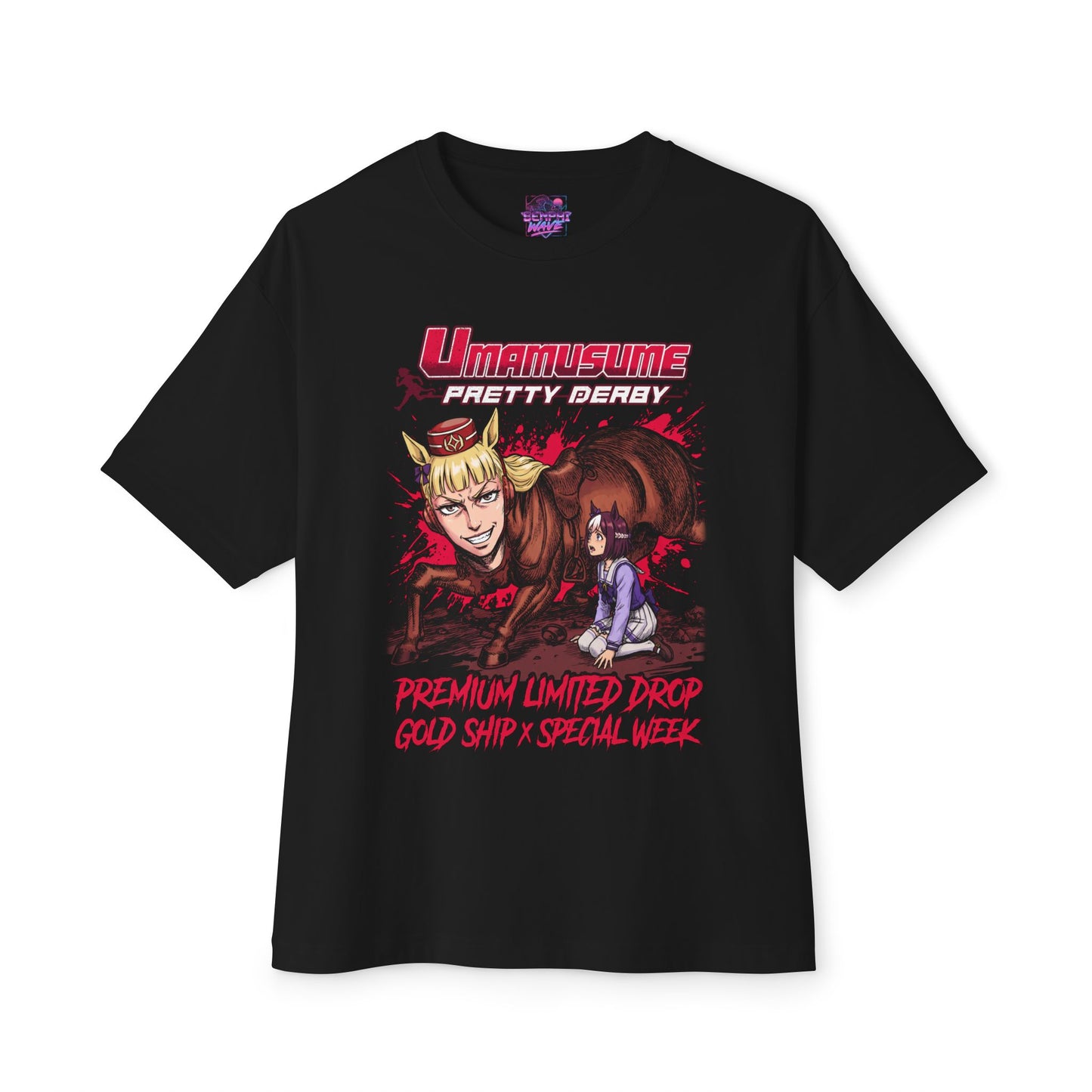 Special Week Berserk: "Struggle" Racing Meme Premium Oversized Unisex T-Shirt