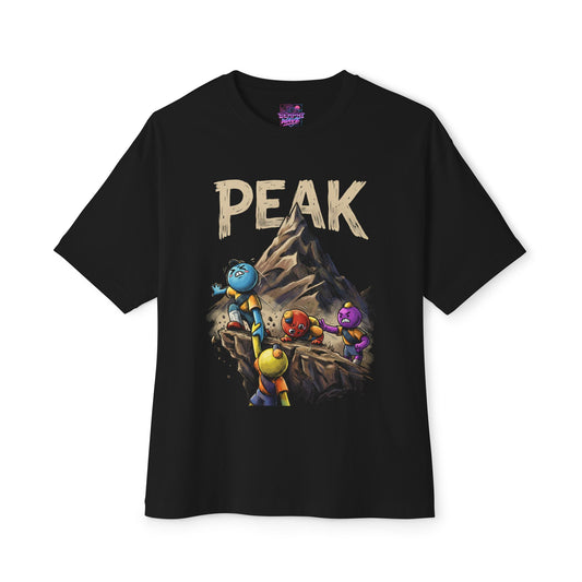 Peak Game: Mountain Climbing Co-op Survival Premium Oversized Unisex T-Shirt