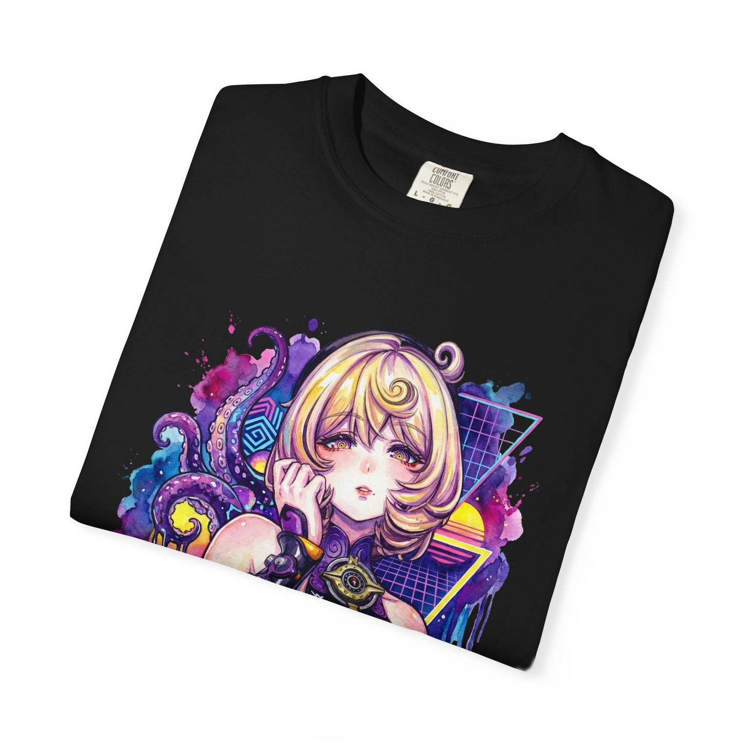 Zenless Zone Zero Yidhari High Risk HP Burn Vaporwave Design Premium T-Shirt