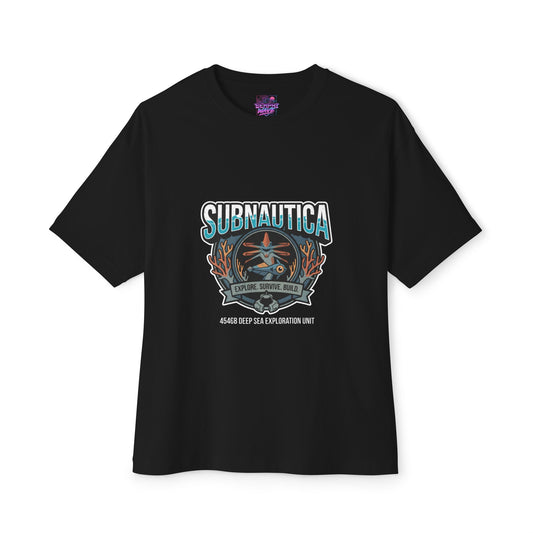 Subnautica: Planet 4546B Alien Ocean World Premium Oversized Unisex T-Shirt