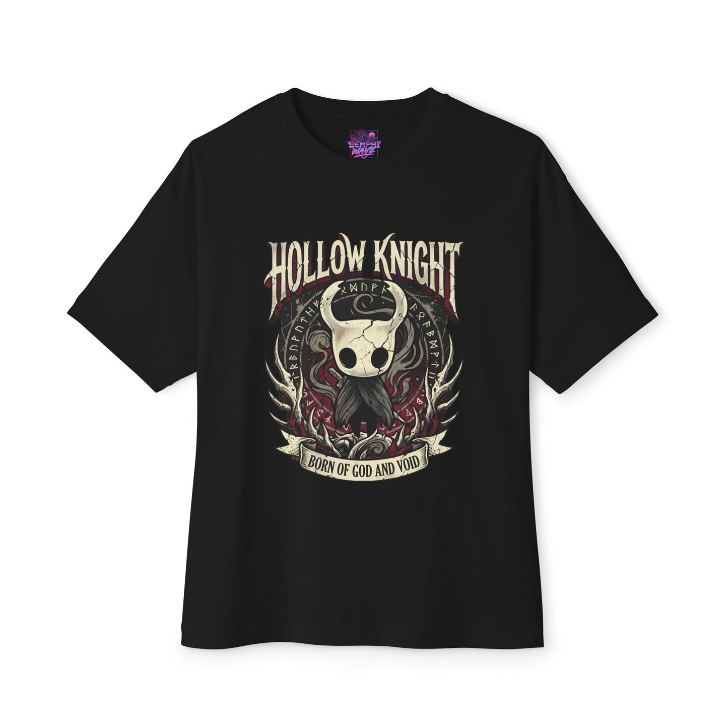 Hollow Knight Ghost: Void Heart & Pure Vessel Premium Oversized Unisex T-Shirt