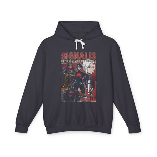 Signalis Elster Ariane Lost Memories Cosmic Void Pixel Romance Unisex Premium Hoodie