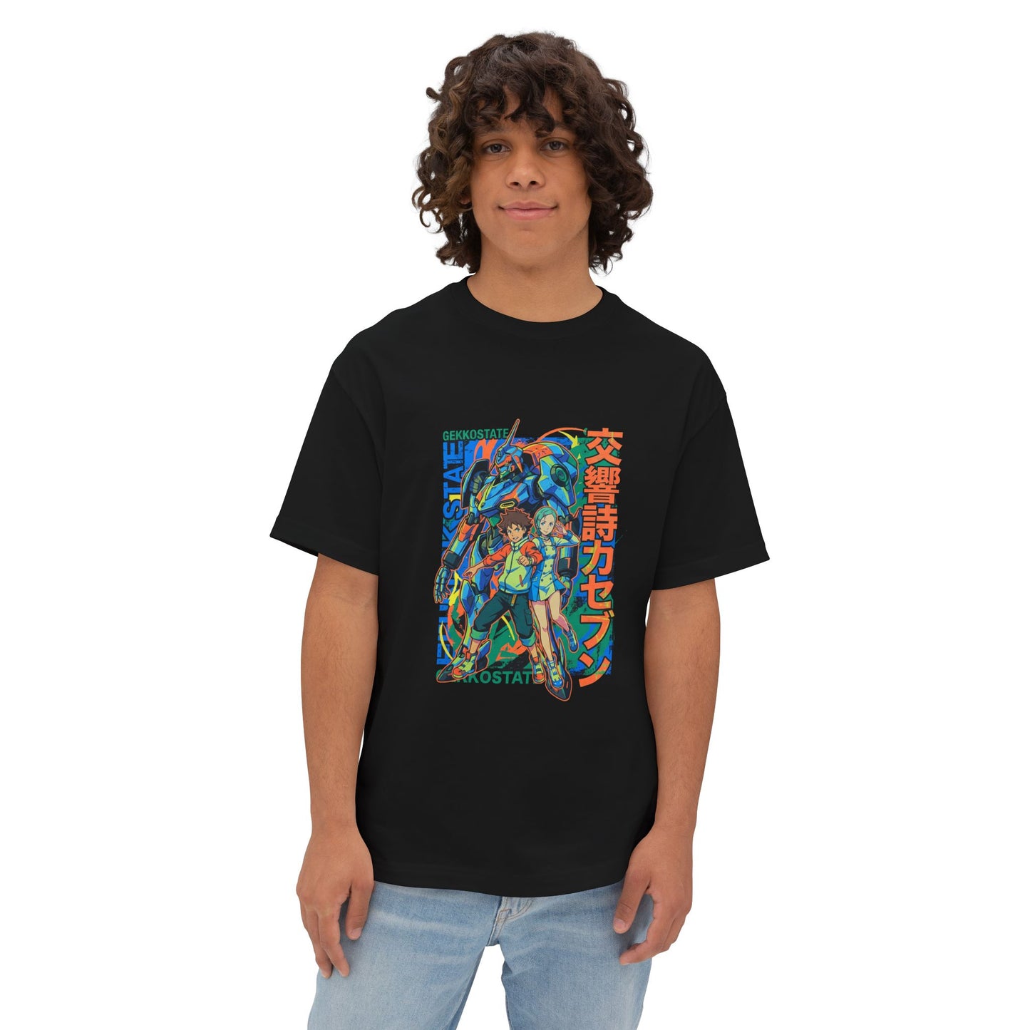Eureka Seven: Gekkostate Sky Surfing LFO Premium Oversized Unisex T-Shirt
