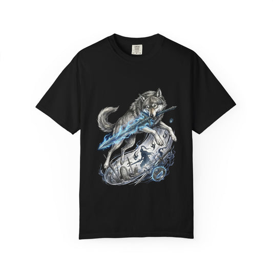 Sif Great Grey Wolf Fantasy Beast Art Premium T-Shirt