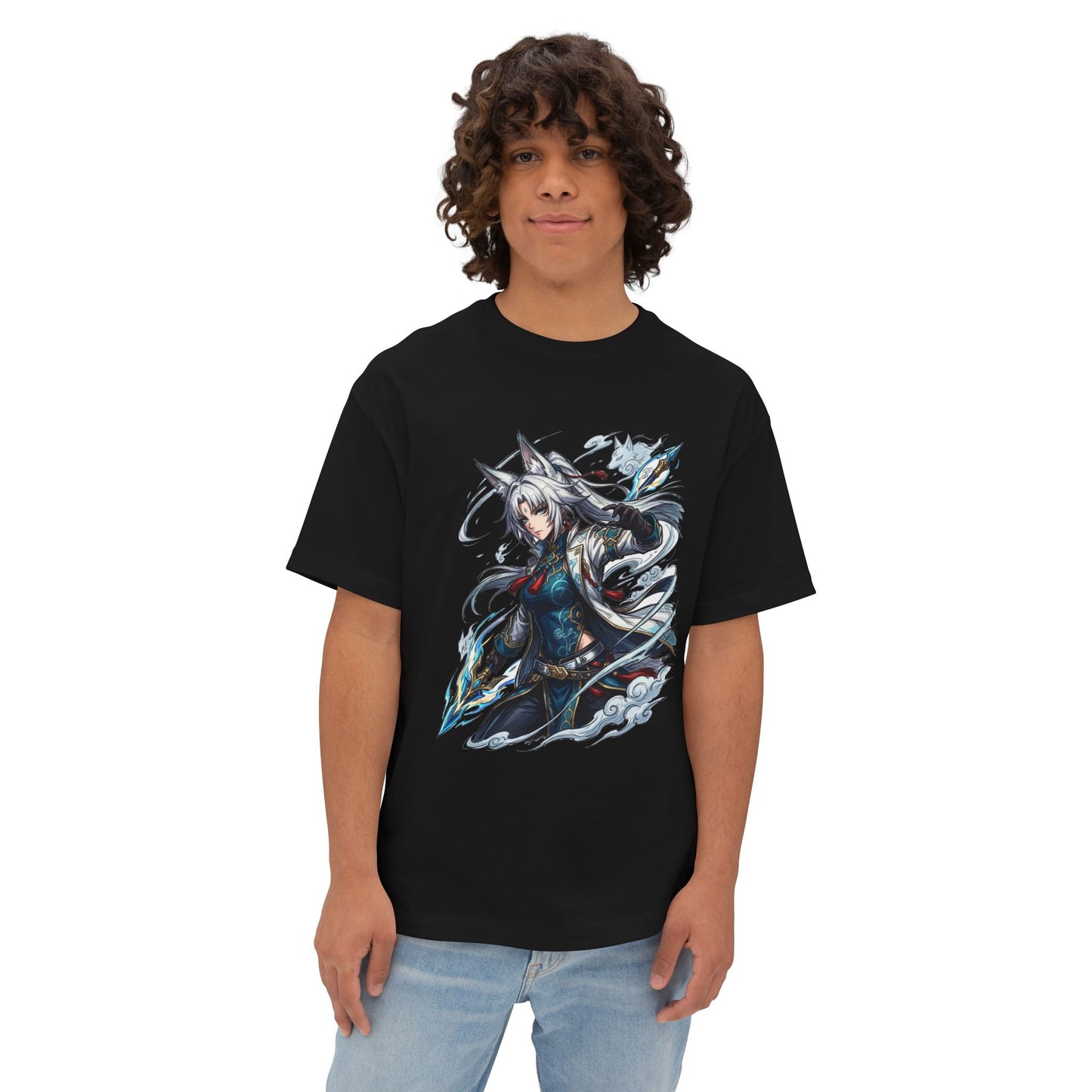 Feixiao HSR: Arbiter-General of the Yaoqing Premium Oversized Unisex T-Shirt