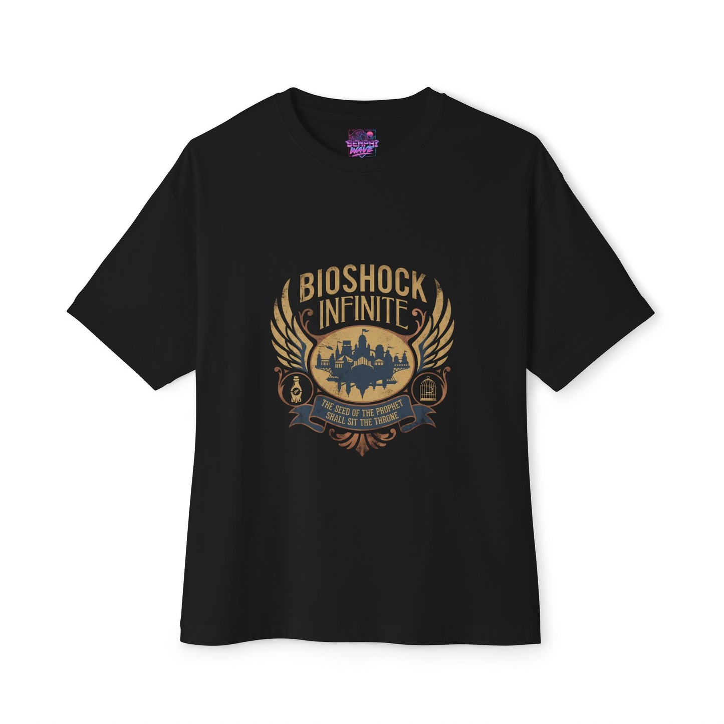 BioShock Infinite: Booker DeWitt & Elizabeth Tears Premium Oversized Unisex T-Shirt