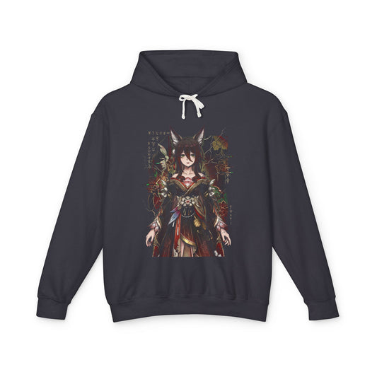 Honkai Star Rail Tingyun Foxian Merchant Lightning Harmony Design Unisex Premium Hoodie