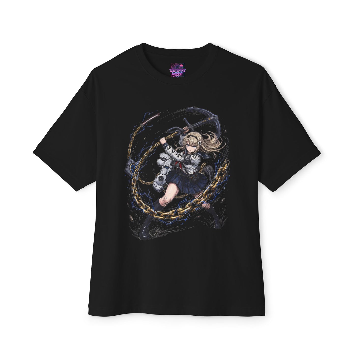 Haru: Anchor Shot Queen – Chaos Zero Nightmare Premium Oversized Unisex T-Shirt