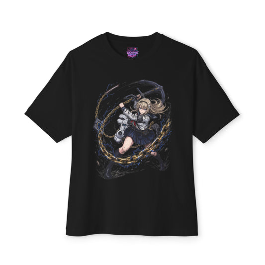 Haru: Anchor Shot Queen – Chaos Zero Nightmare Premium Oversized Unisex T-Shirt