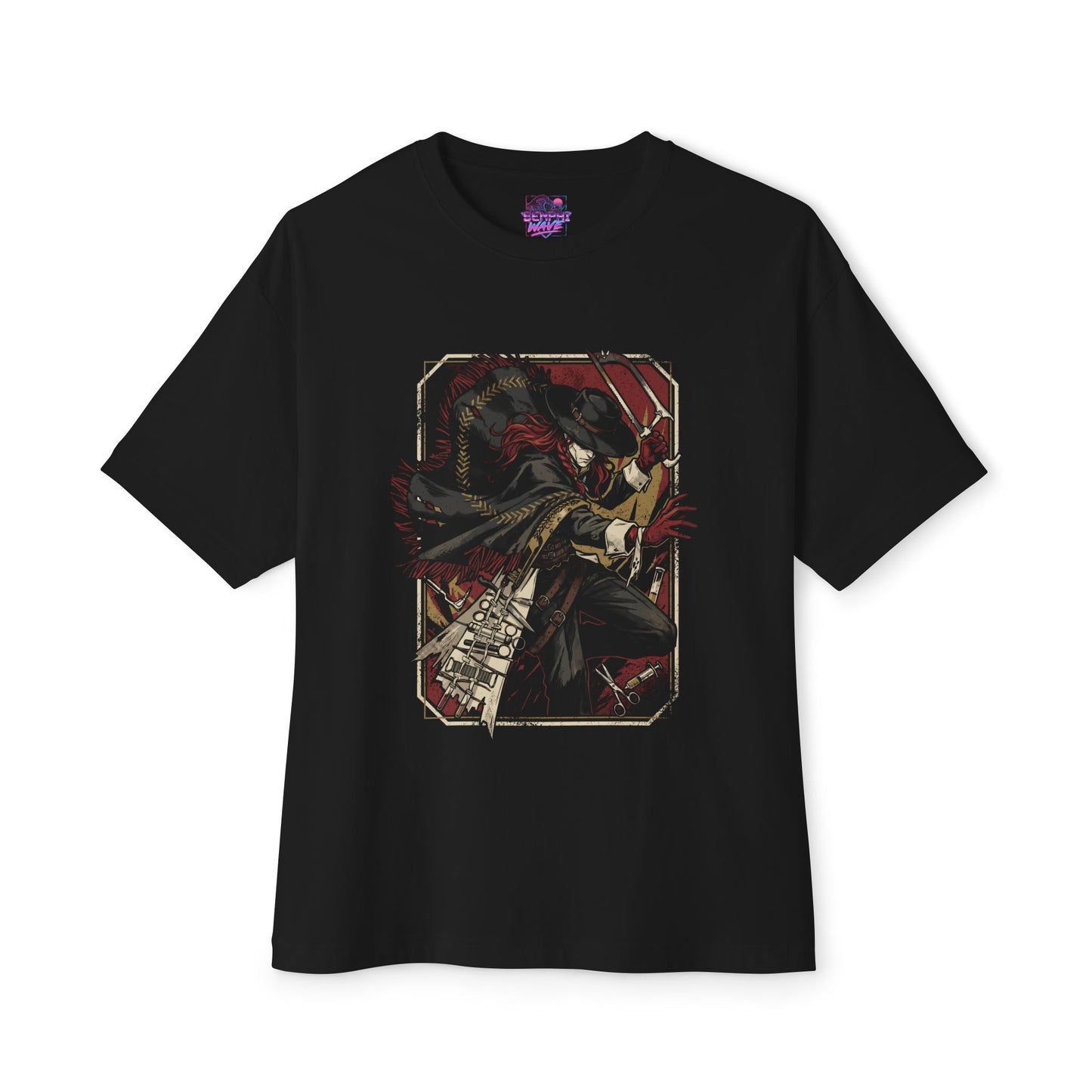 Aleph The Man with All Answers – Reverse 1999 Chaos Art Premium Oversized Unisex T-Shirt