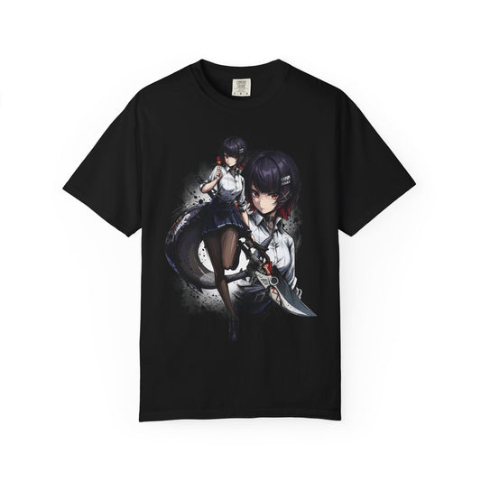 Ellen Joe Jaws Crossover Poster – Shark Maid Surfacing Zenless Zone Zero Fan Art Premium T-Shirt