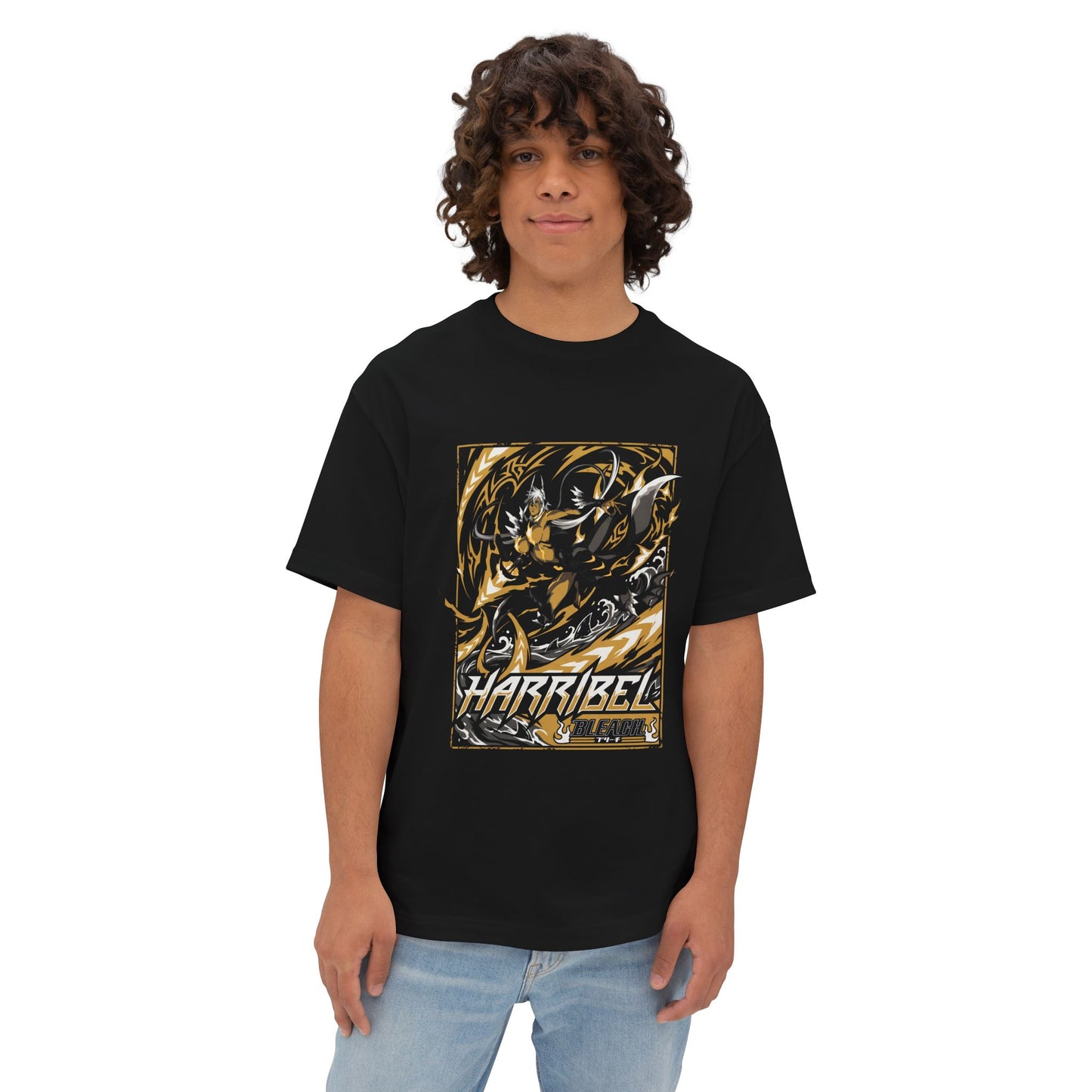 Tier Harribel Bleach Shark Teeth Water Queen Portrait Premium Oversized Unisex T-Shirt
