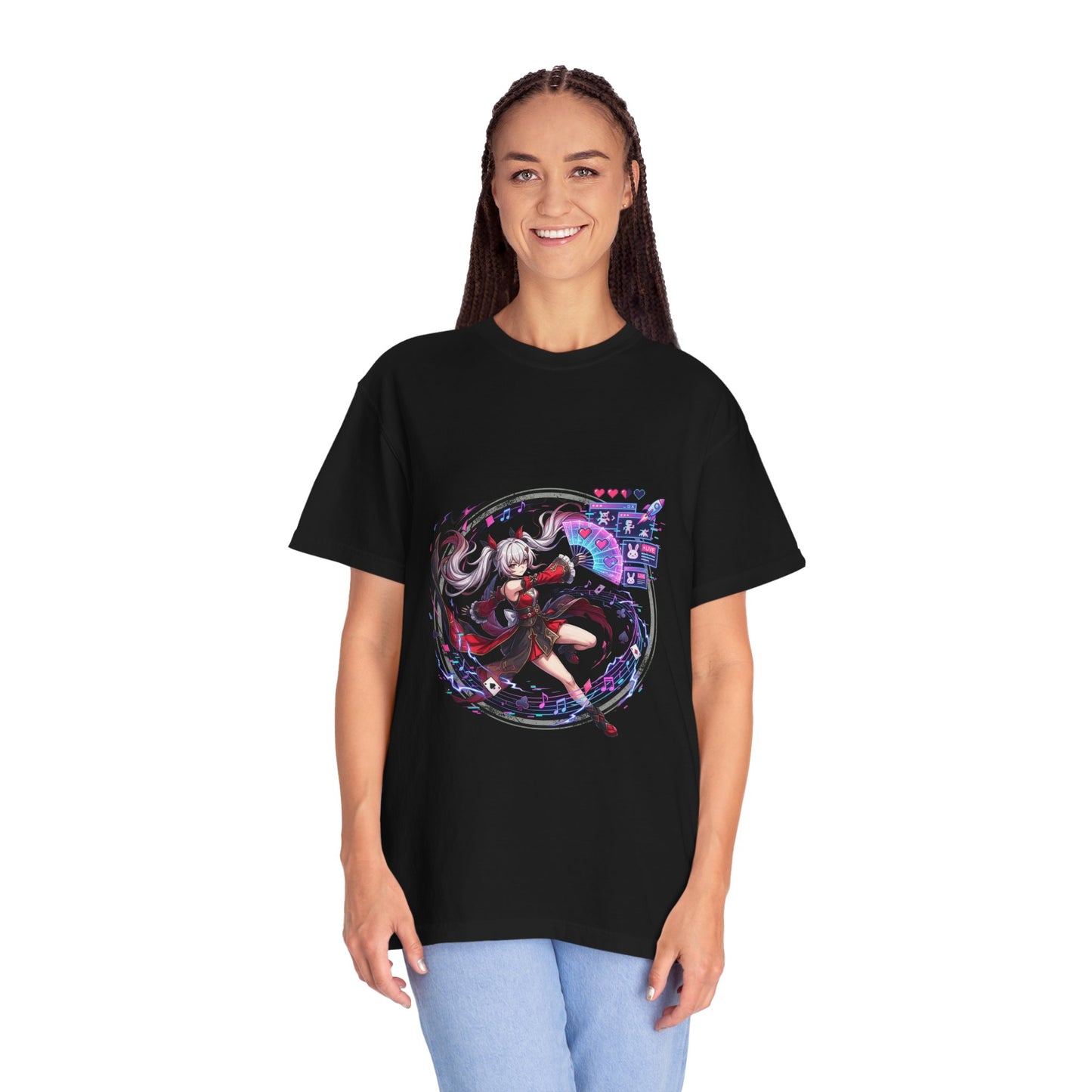 Honkai Star Rail Sparxie Sparkle Mask Fool Art Premium T-Shirt