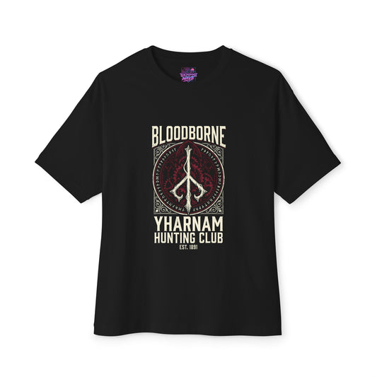 Bloodborne Yharnam Hunting Club Hunter's Mark Rune Oversized T-Shirt