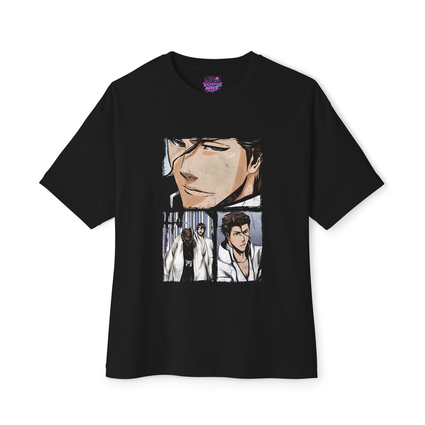 Sosuke Aizen Bleach Soul Reaper Anime Graphic Tee - Oversized Premium Tee