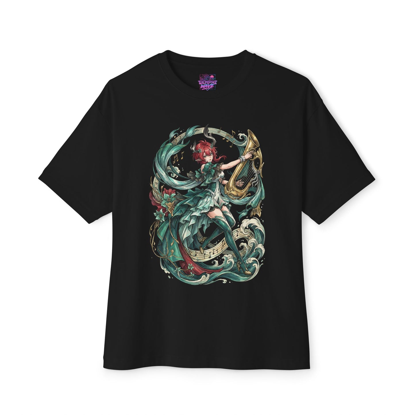 WuWa Ciaccona: Free-Spirited Wandering Bard Premium Oversized Unisex T-Shirt