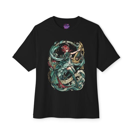 WuWa Ciaccona: Free-Spirited Wandering Bard Premium Oversized Unisex T-Shirt