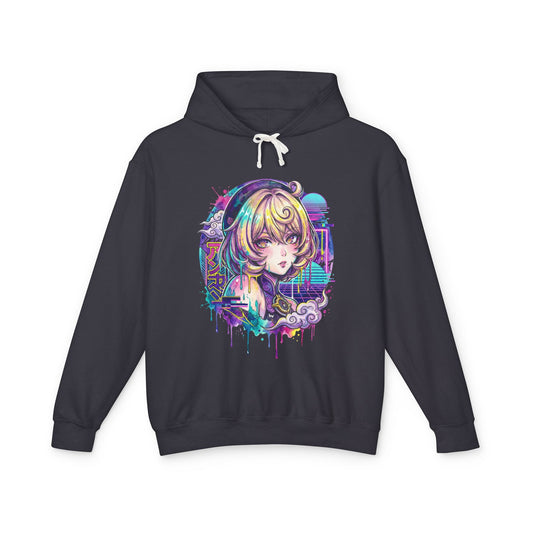 Zenless Zone Zero Yidhari Spook Shack Storyteller Vaporwave Icon Unisex Premium Hoodie