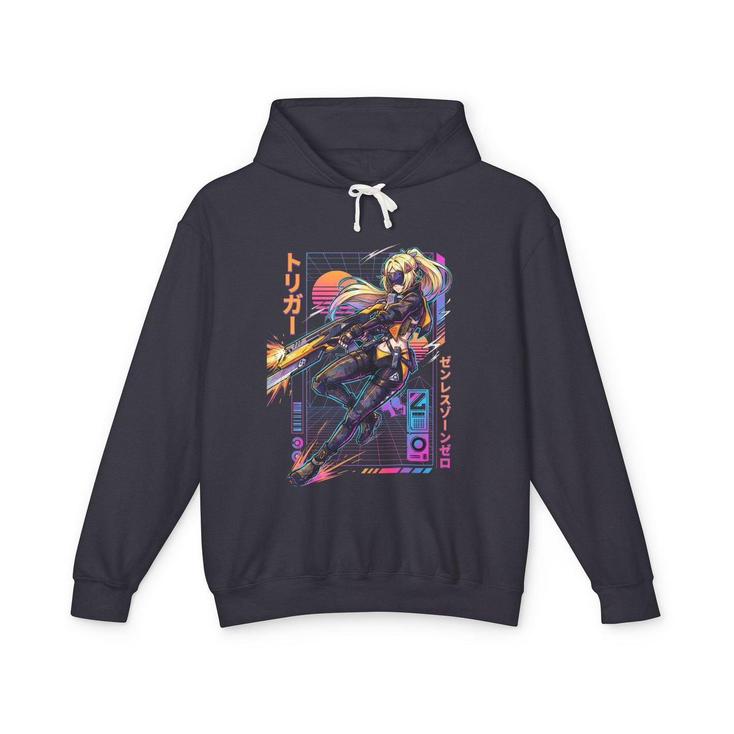 Trigger Zenless Zone Zero Neon Retro Aesthetic Unisex Premium Hoodie