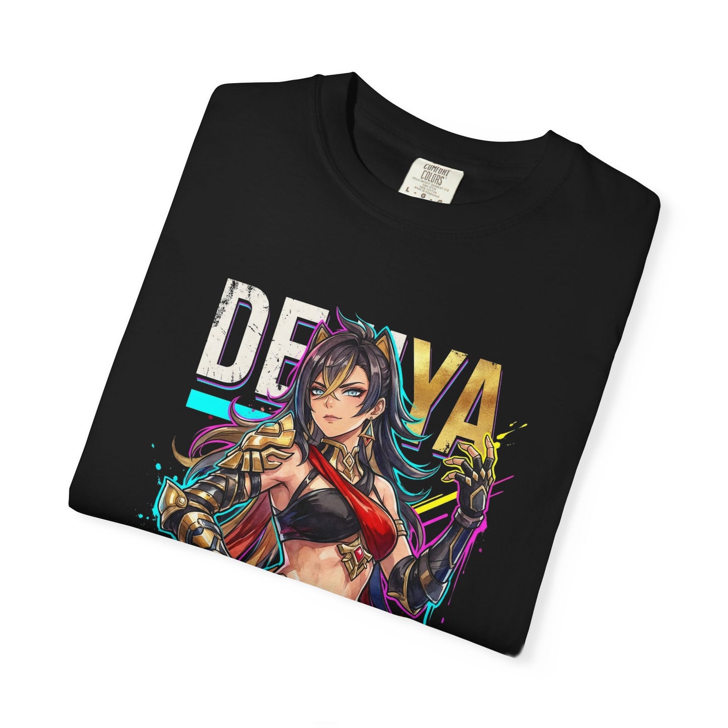 Genshin Impact Dehya Vaporwave Aesthetic Design Premium T-Shirt