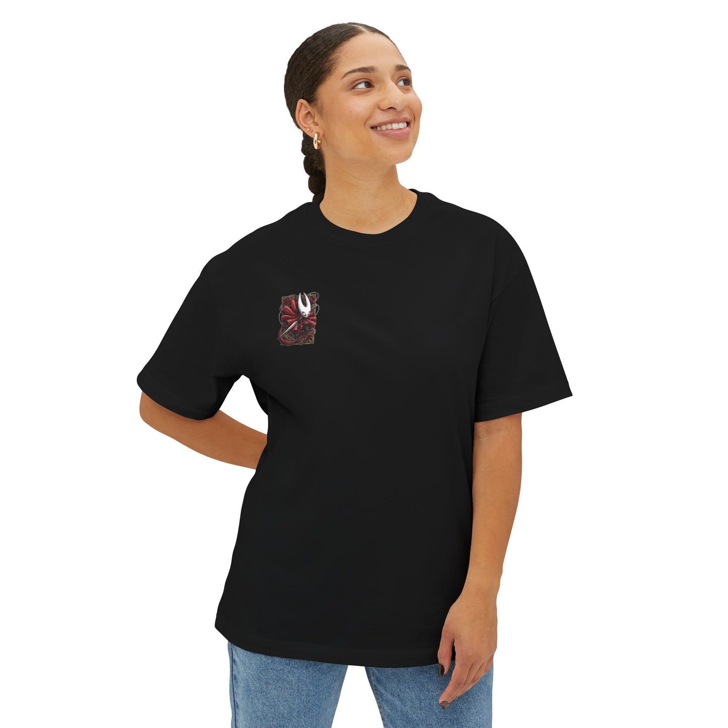 Hollow Knight Silksong Hornet T-Shirt | Needle Princess Pharloom Warrior Tee Premium Oversized Unisex T-Shirt