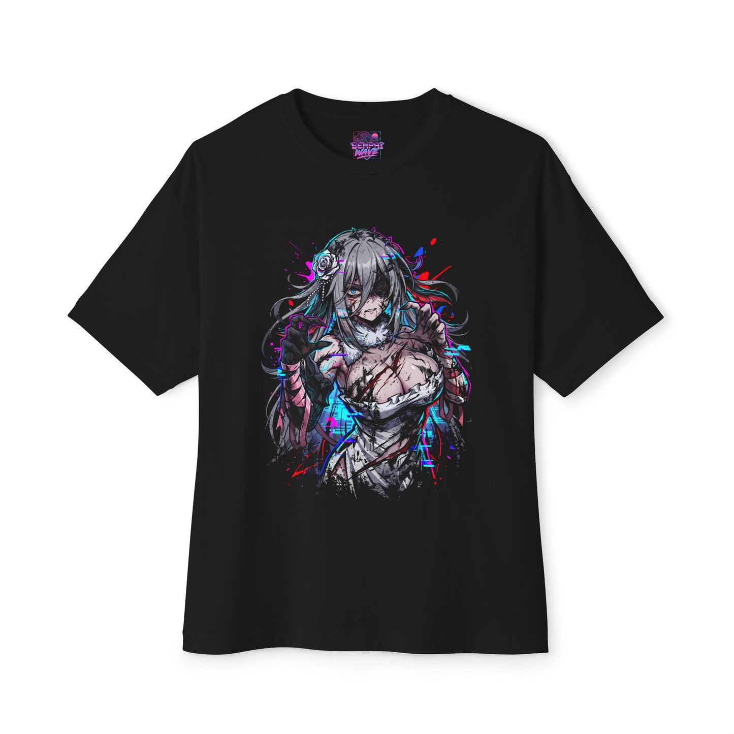 Chaos Zero Nightmare Narja – Replica NA-02 Horror Design Premium Oversized Unisex T-Shirt
