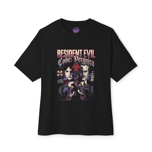 Code Veronica Rockfort Island – Resident Evil Dreamcast Legend Premium Oversized Unisex T-Shirt