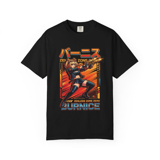 Burnice White Synthwave Retro Neon Bartender Premium T-Shirt