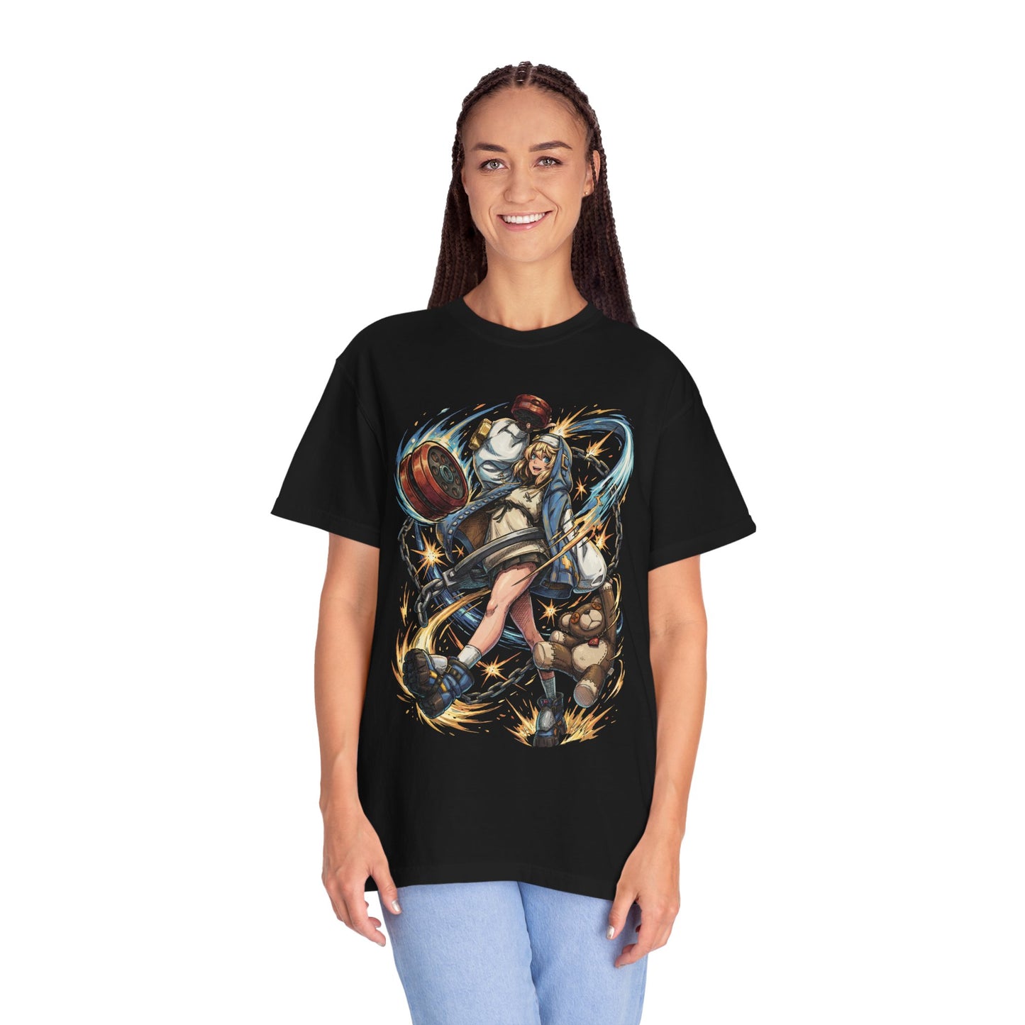 Bridget Guilty Gear Yo-Yo Chain Attacks Art Premium T-Shirt