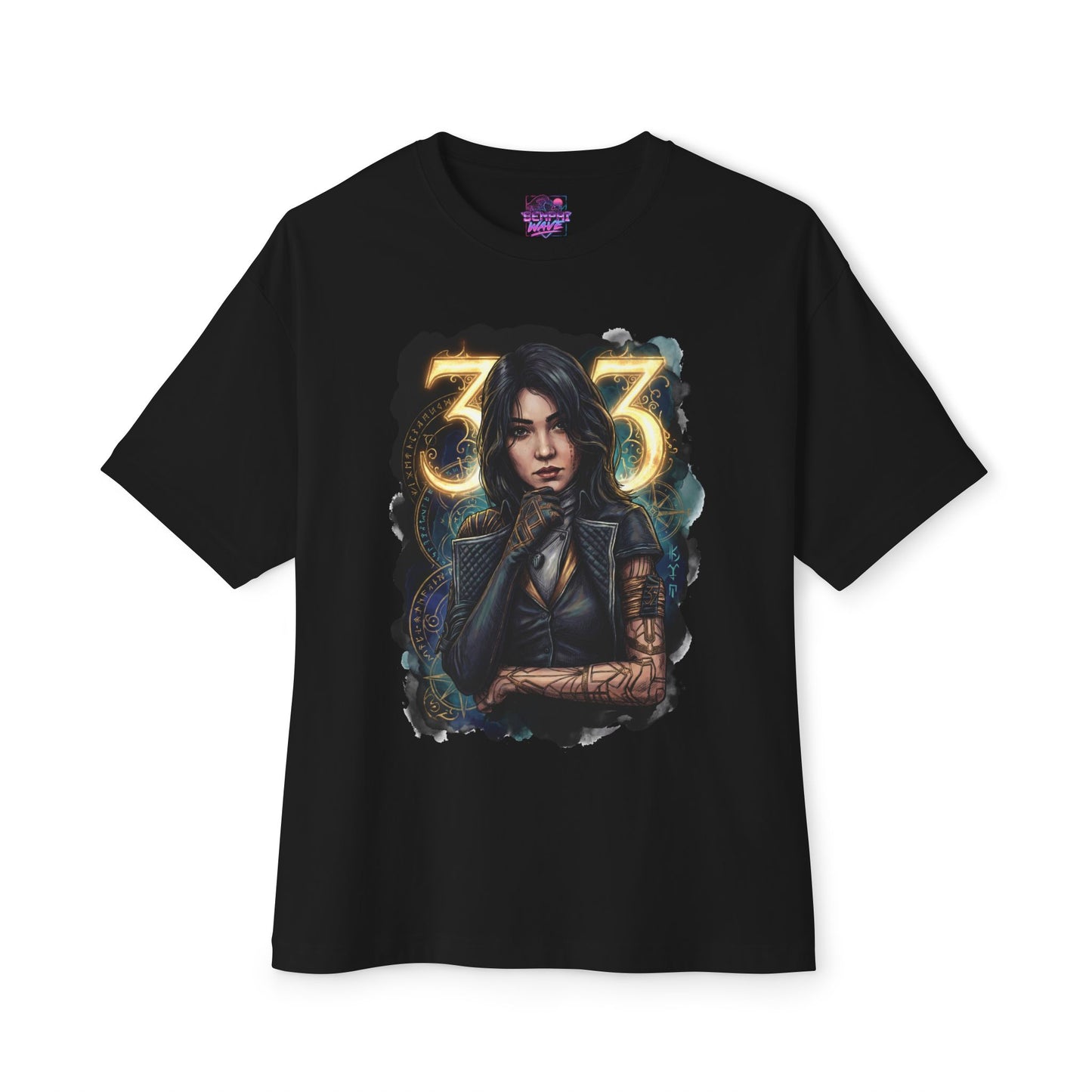 Clair Obscur Expedition 33 Lune T-Shirt | Elemental Mage Scholar RPG Tee Premium Oversized Unisex T-Shirt