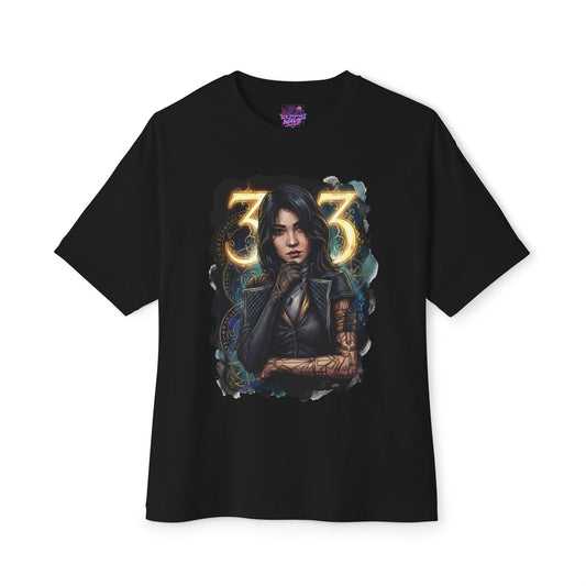 Clair Obscur Expedition 33 Lune T-Shirt | Elemental Mage Scholar RPG Tee Premium Oversized Unisex T-Shirt