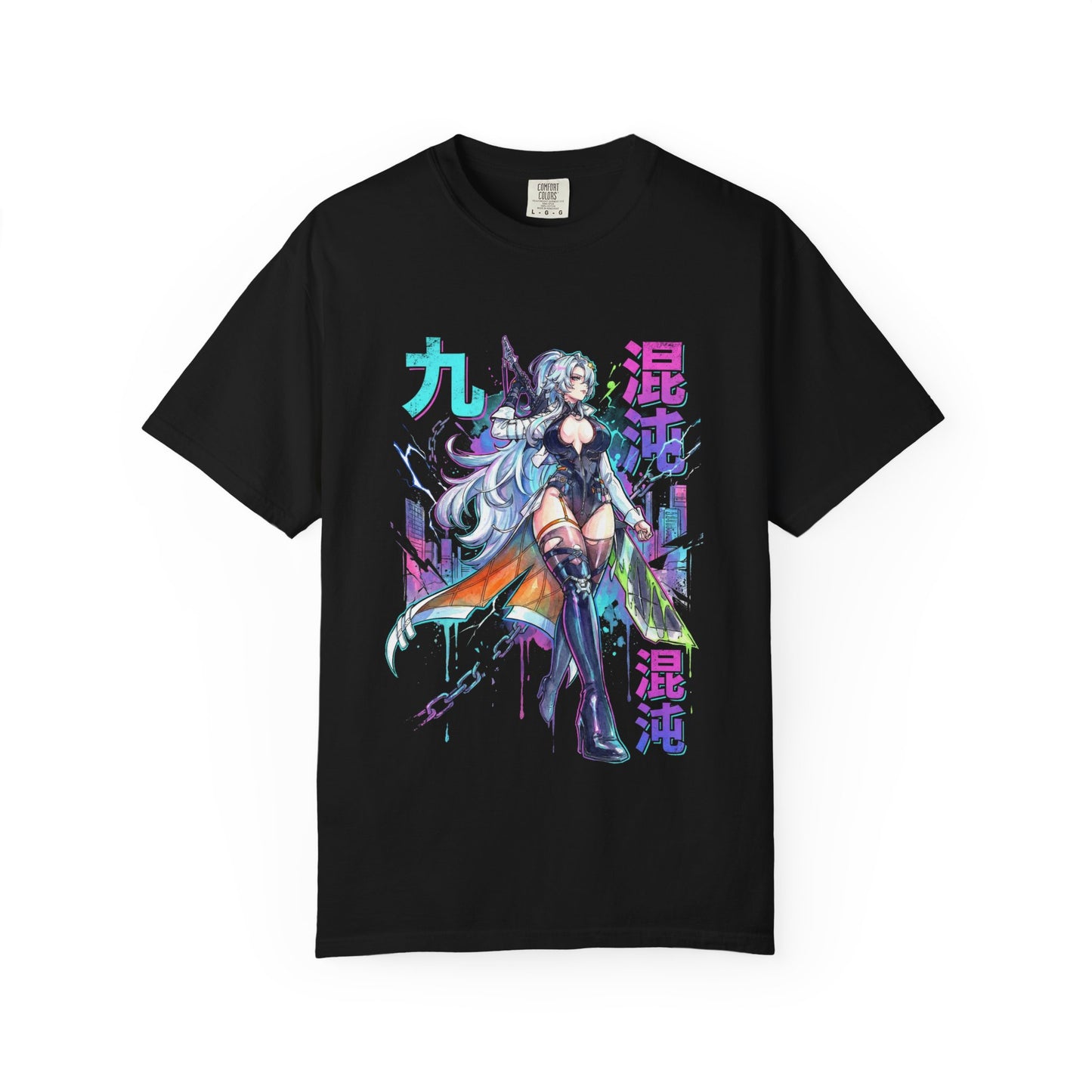 Nine Chaos Zero Nightmare 5 Star Vanguard Order Attribute Portrait Premium T-Shirt