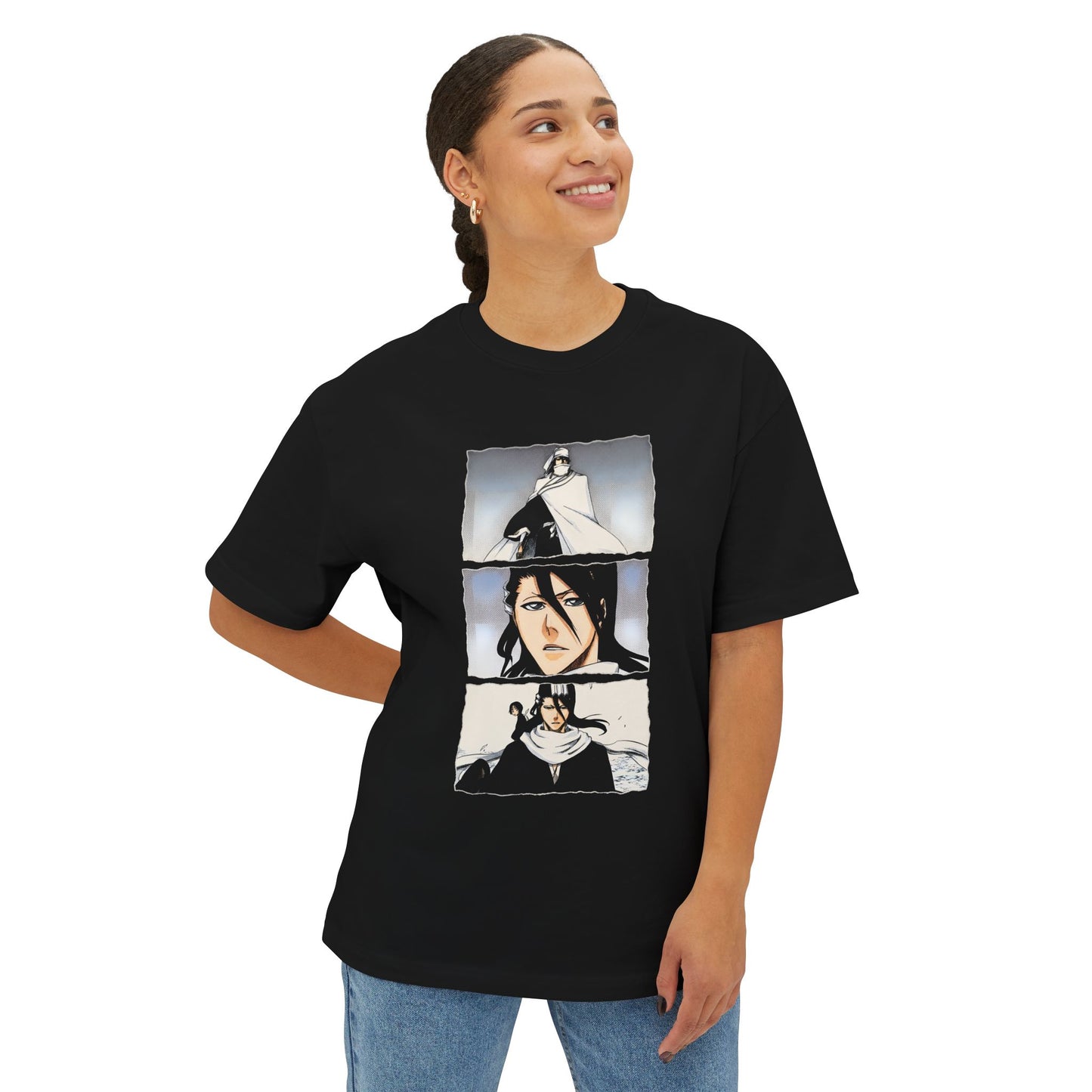 Rukia Kuchiki Bleach Soul Reaper Anime Graphic Tee - Oversized Premium Tee
