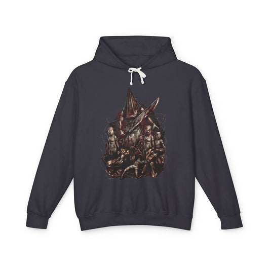 Remade Pyramid Head Great Cleaver Silent Hill 2 Horror Executioner Unisex Premium Hoodie