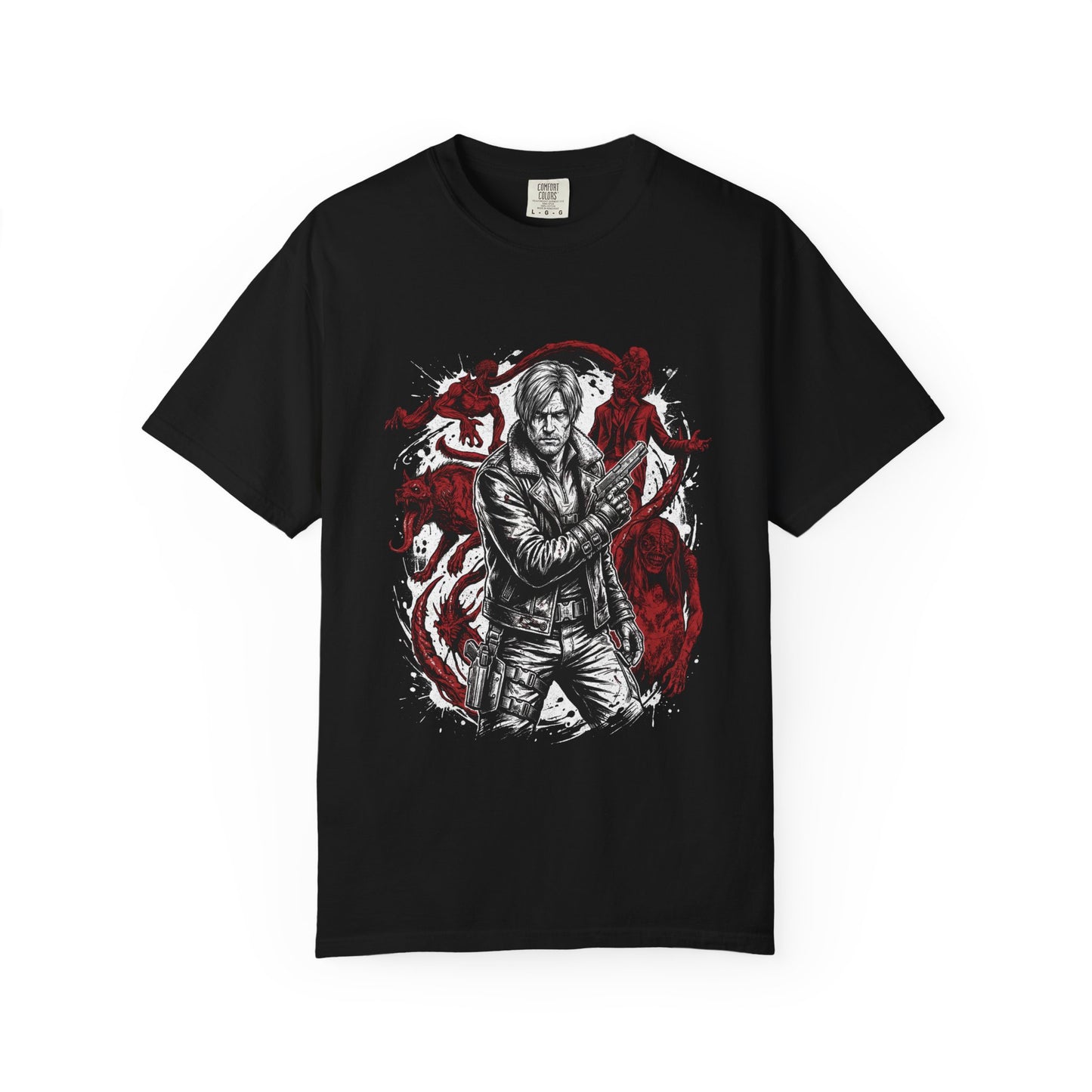 Resident Evil Requiem Leon Kennedy RPD Orphanage Gameplay Art Premium T-Shirt