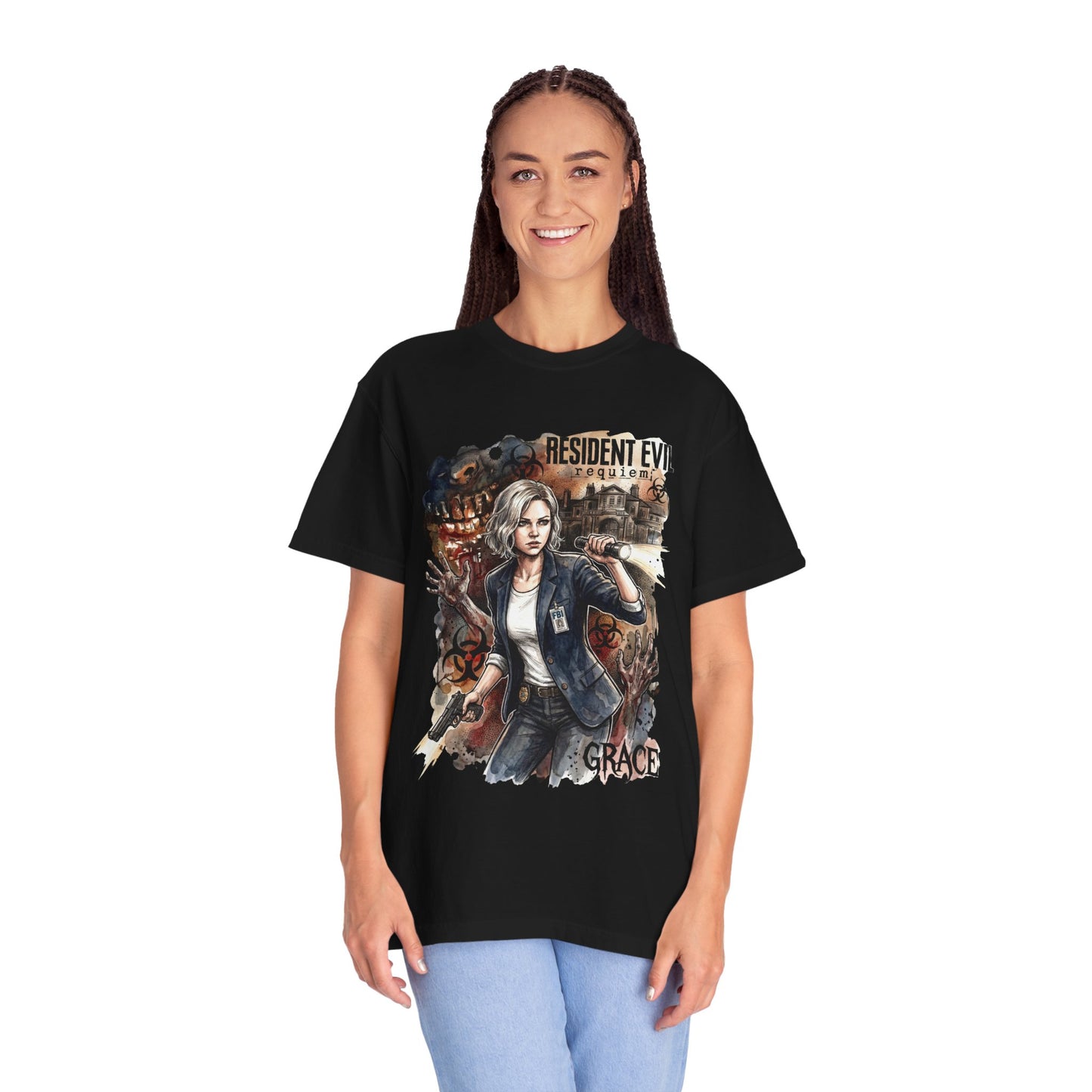 Resident Evil Requiem Grace Ashcroft Premium T-Shirt